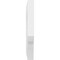 Ekena Millwork Gibralter Architectural Grade PVC Running Trim, 6"H x 5/8"P x 48"L RUNP06X0625X48GIB - alternate 6
